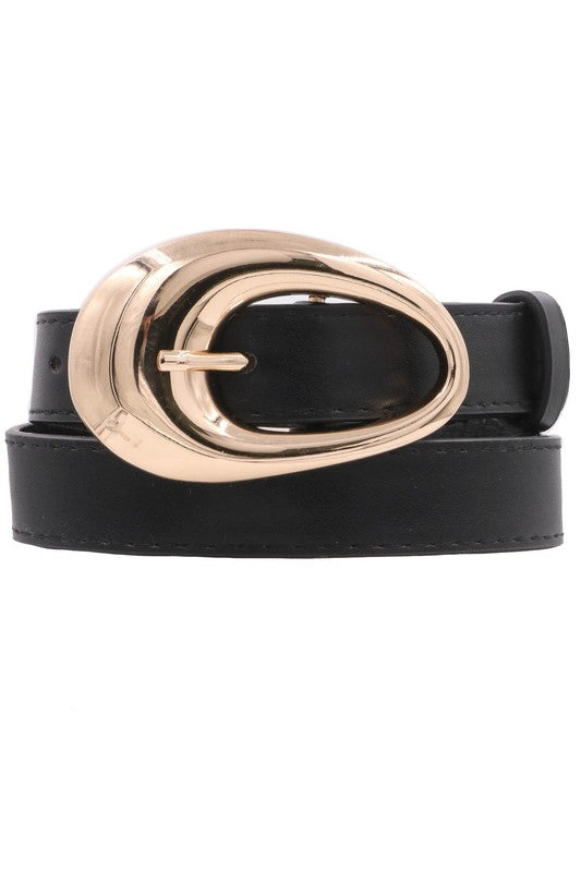 Harper Dome Teardrop Skinny Belt (2 Colors!)