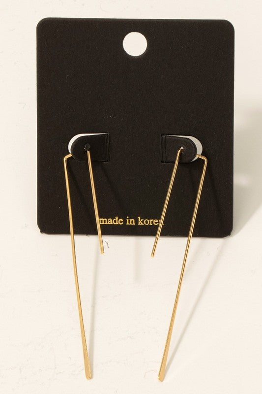 Aesop Skinny Line Earrings