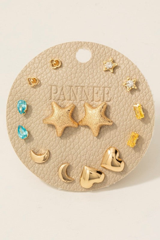 Agatha Multi Earring Set