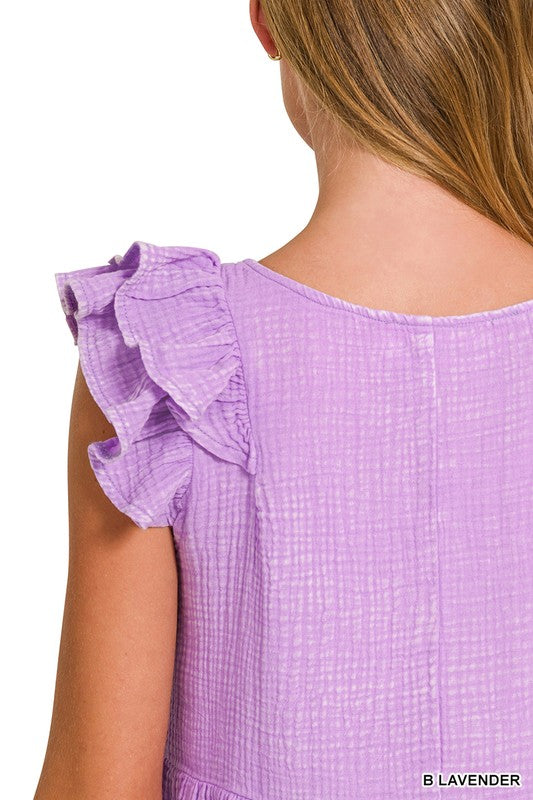 Jodie Ruffle Tank