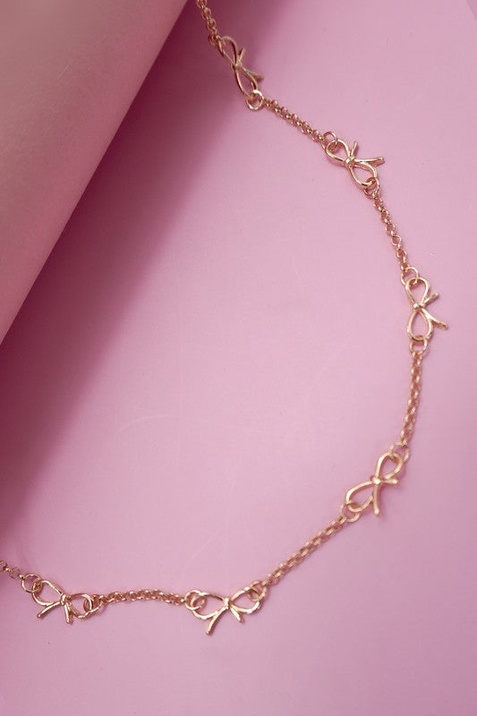Cassidy Bow Necklace