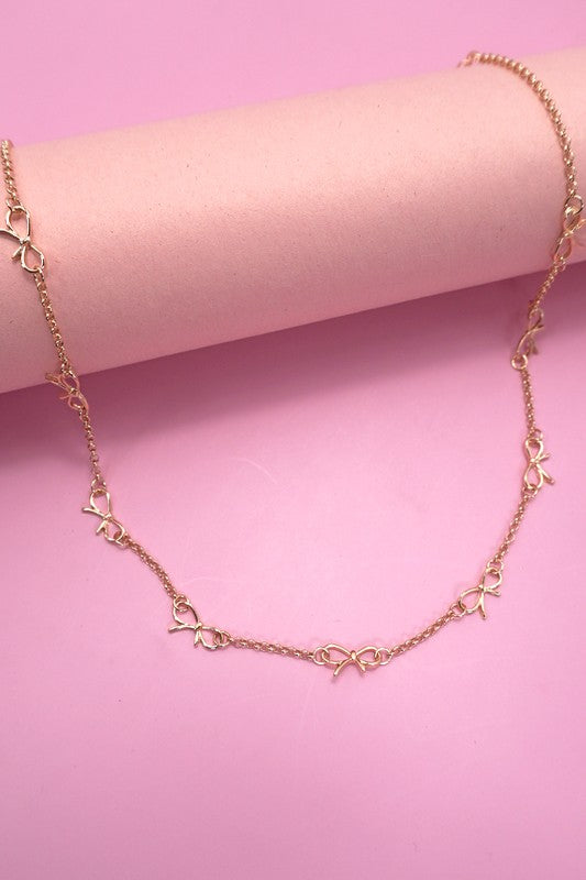 Cassidy Bow Necklace