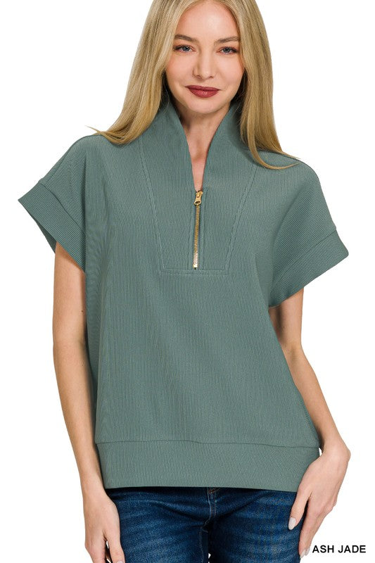 Tarpy Quarter Zip Top