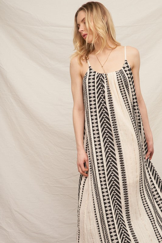 Donna Aztec Maxi Dress