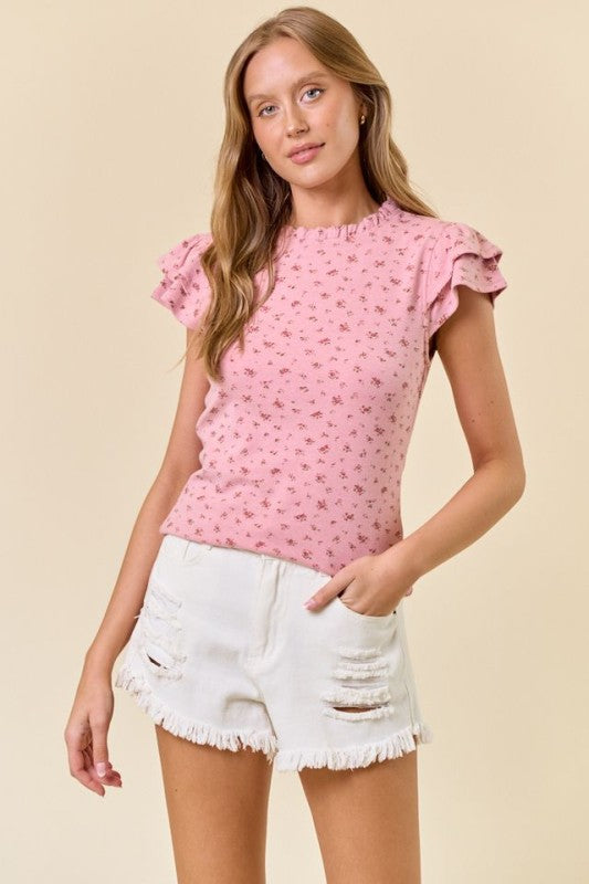 Starrie Floral Top