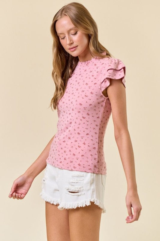 Starrie Floral Top