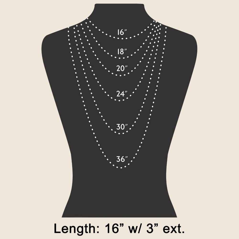 Appella Detailed Fish Pendant Dainty Chain Necklace