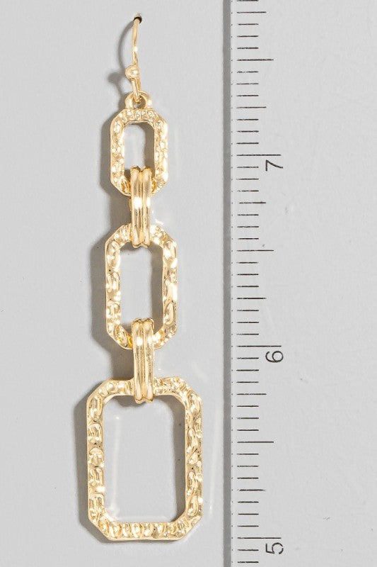 Laff Chain Dangle Earrings