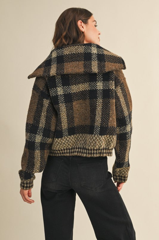 Jenga Plaid Jacket PREORDER