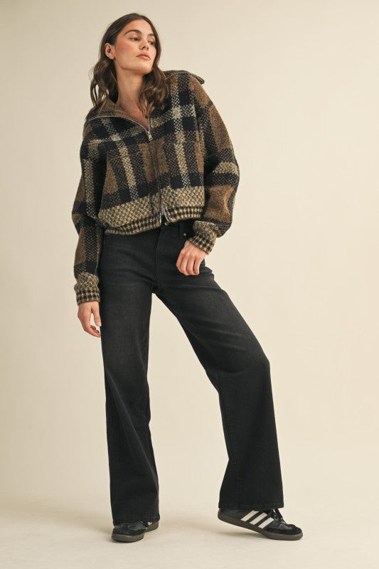Jenga Plaid Jacket PREORDER