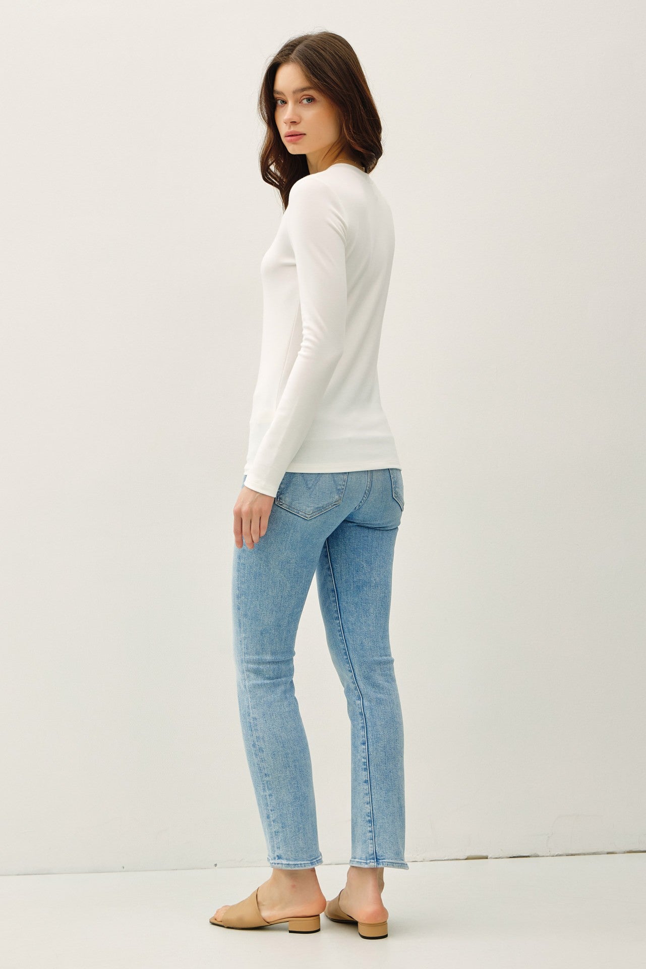 Nola Henley Long Sleeve Top