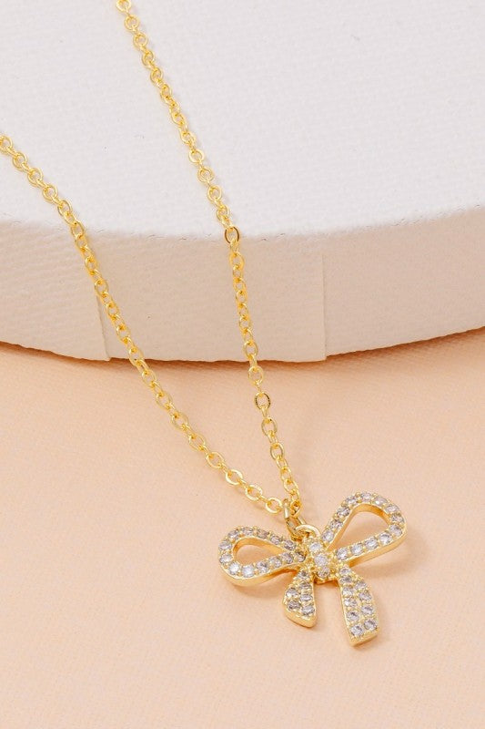 Stayman Bow Necklace