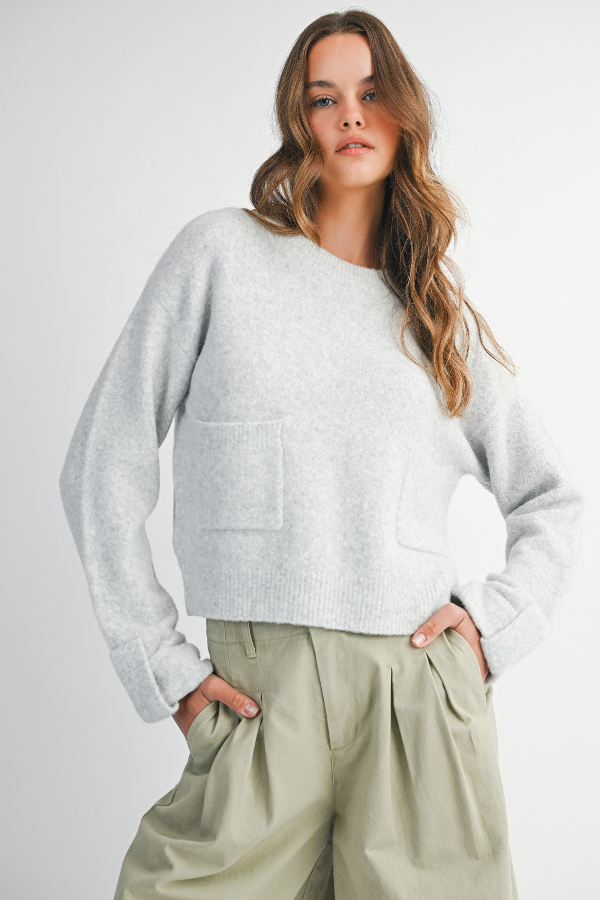 Fannie Front Pocket Sweater