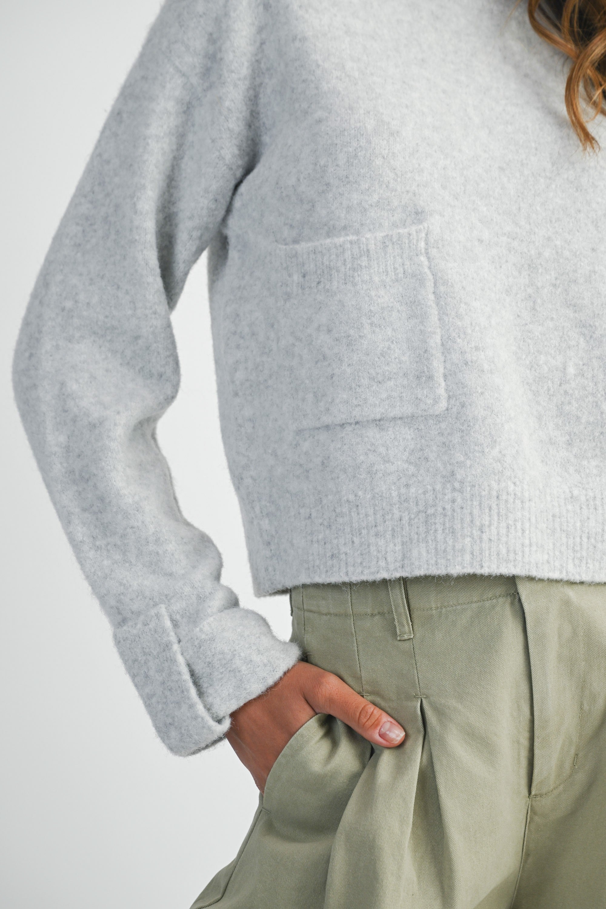 Fannie Front Pocket Sweater