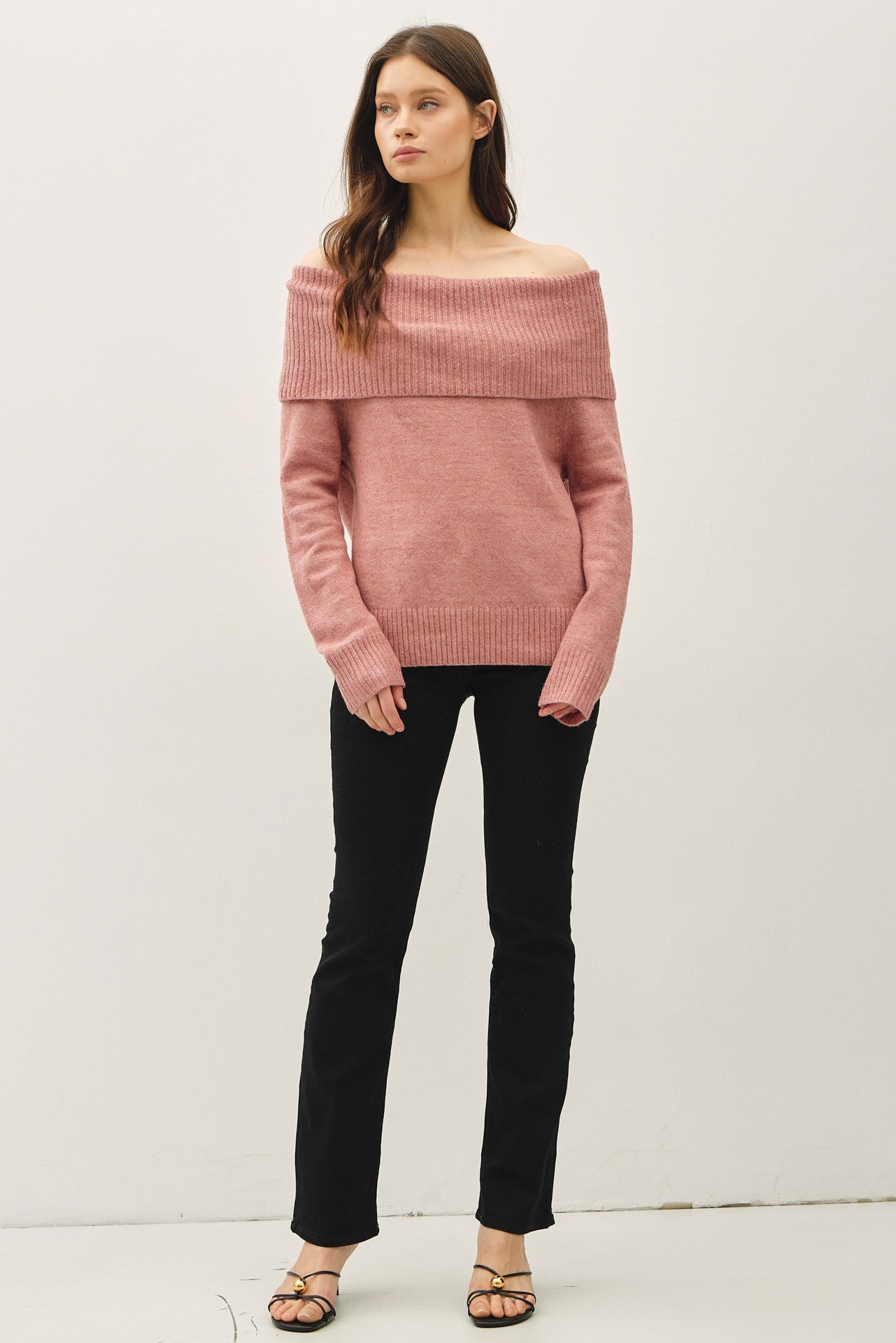 Norton Off Shoulder Sweater