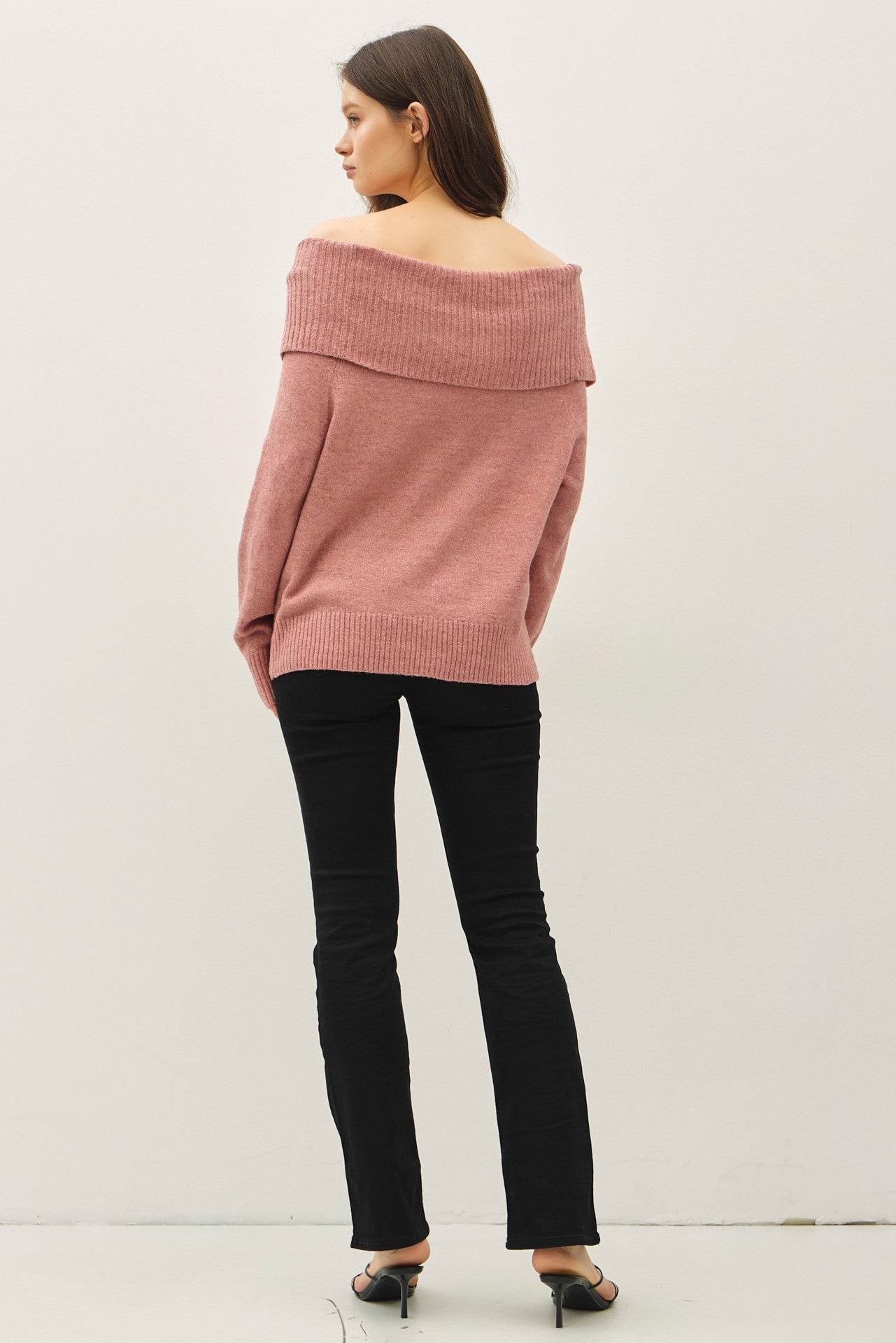 Norton Off Shoulder Sweater