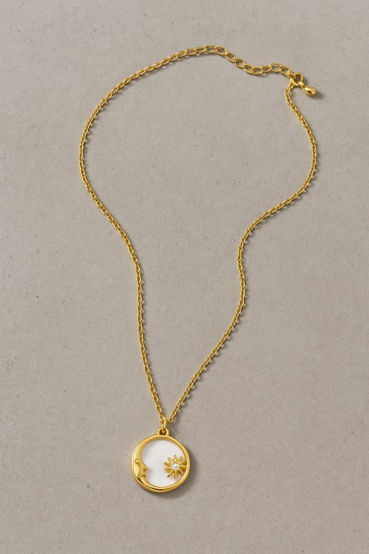 Everly Moon Pendant Necklace