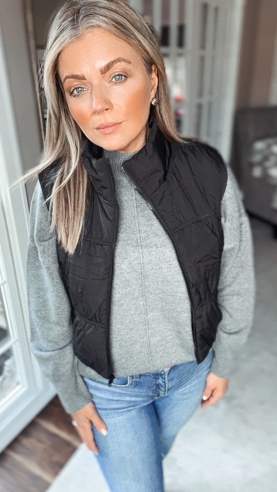 Stella Crop Puffer Vest (2 Colors!) DEAL OF THE WEEK!