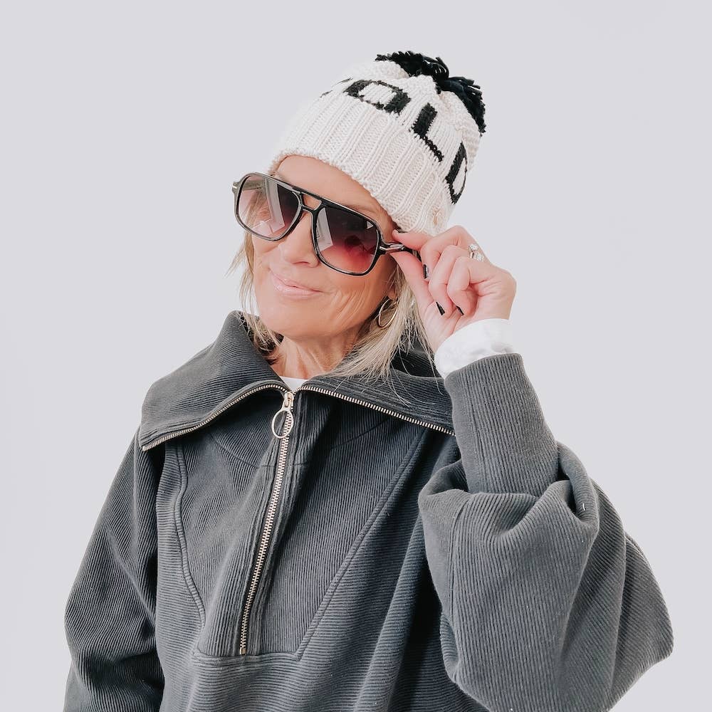 Natalie Oversized Aviator Sunglasses (2 Options!)