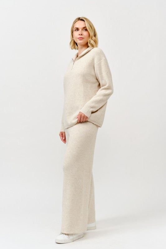 Stella Zip Sweater Matching Pant Set