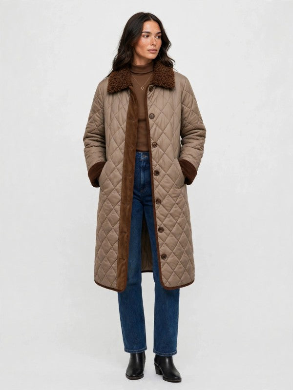 Chelsea Diamond Luxe Coat