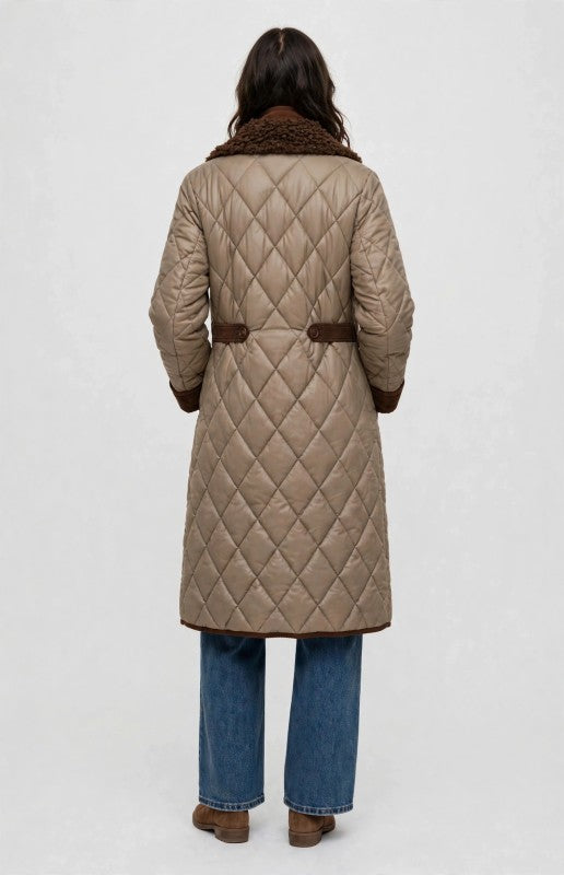 Chelsea Diamond Luxe Coat