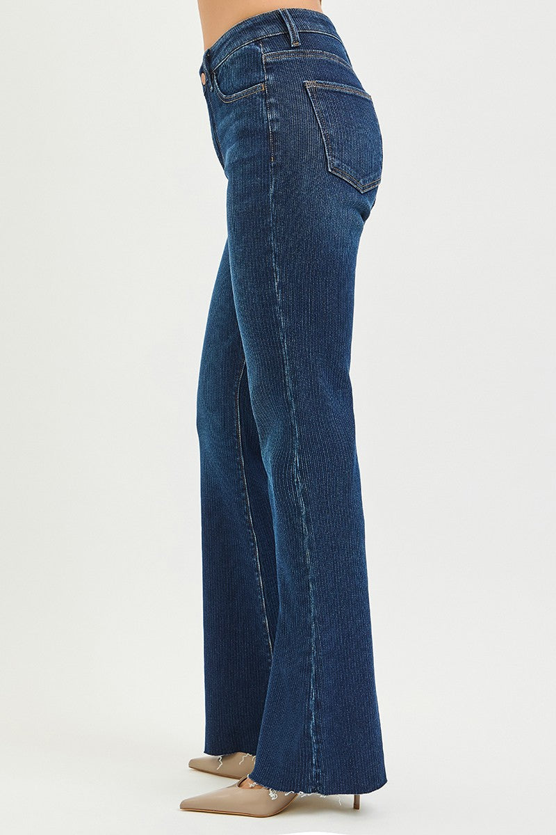RISEN Willie Flare Corduroy Texture Jeans