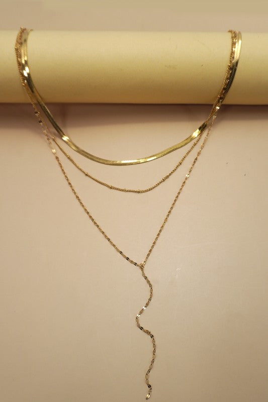 Hollen Y Necklace