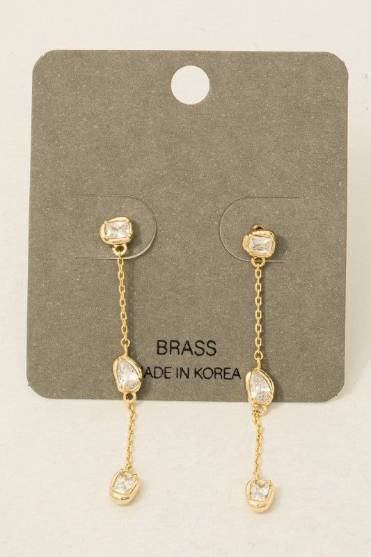 Penelope Tear Drop Dangle Earrings (2 Colors!)