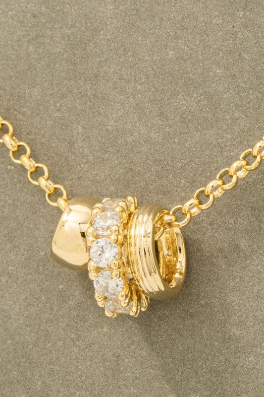 Prince Mixed Ring Necklace