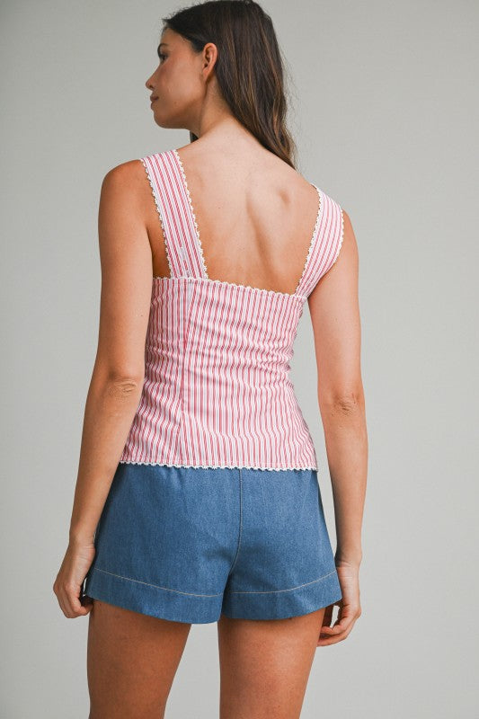 Marcus Stripe Tank Top