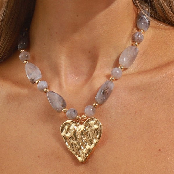 Haven Heart Pendant Necklace (2 Colors!)