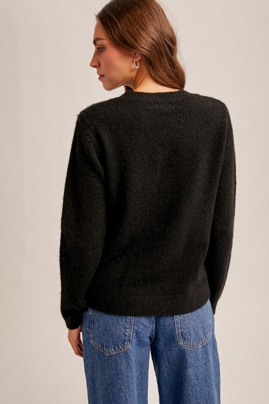 Coco Bow Sweater FINAL SALE