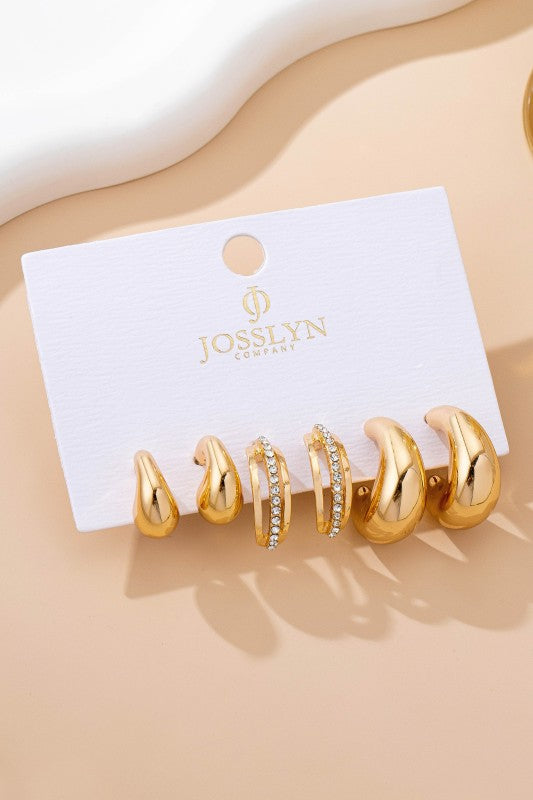 Baker Earring Trio