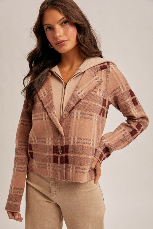 Hootie Plaid Two-Fer Jacket PREORDER