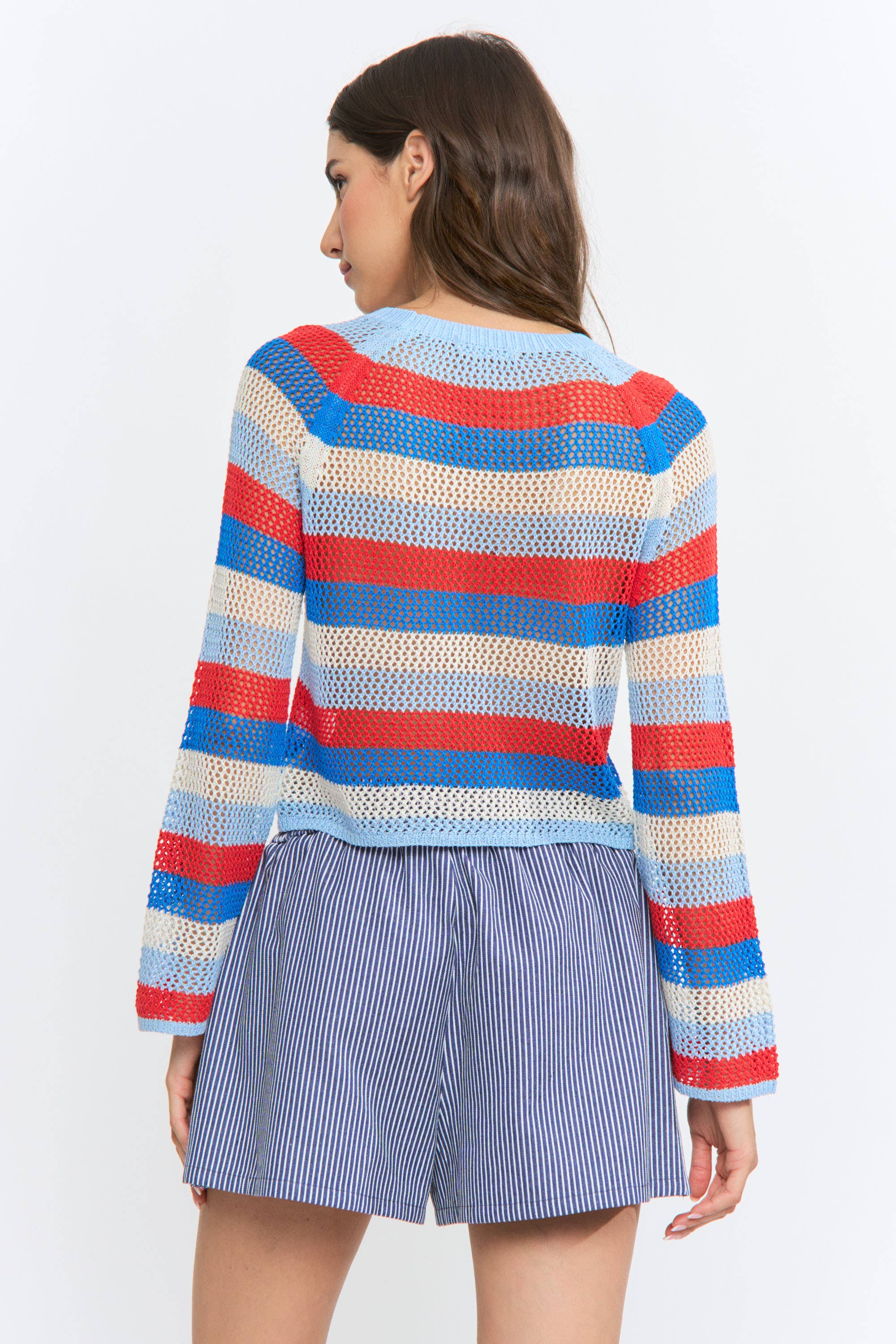 Hota Striped Knit Sweater PREORDER