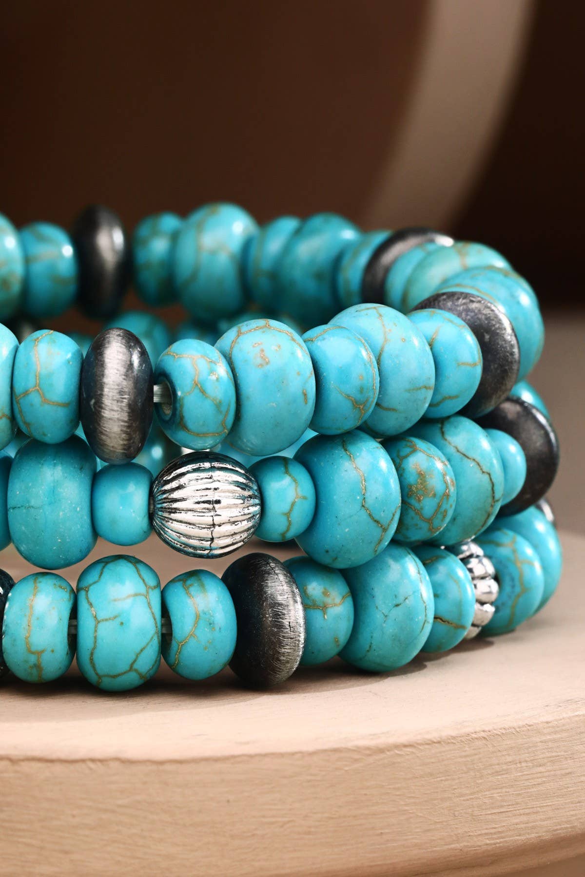 Hinton Western Stackable Beaded Bracelet