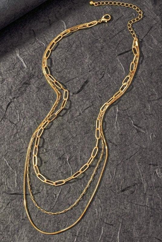 Binnie Mixed Chain Necklace