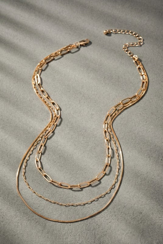 Binnie Mixed Chain Necklace