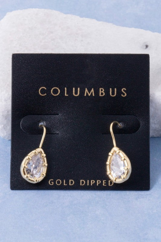 Jurvis Teardrop Dangle Earrings