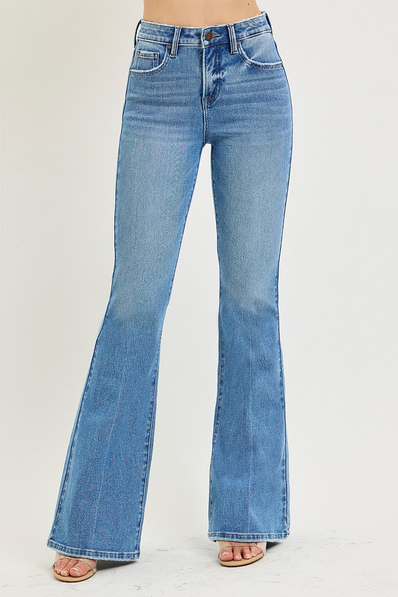 RISEN Baylor High Rise Flare Jeans PREORDER