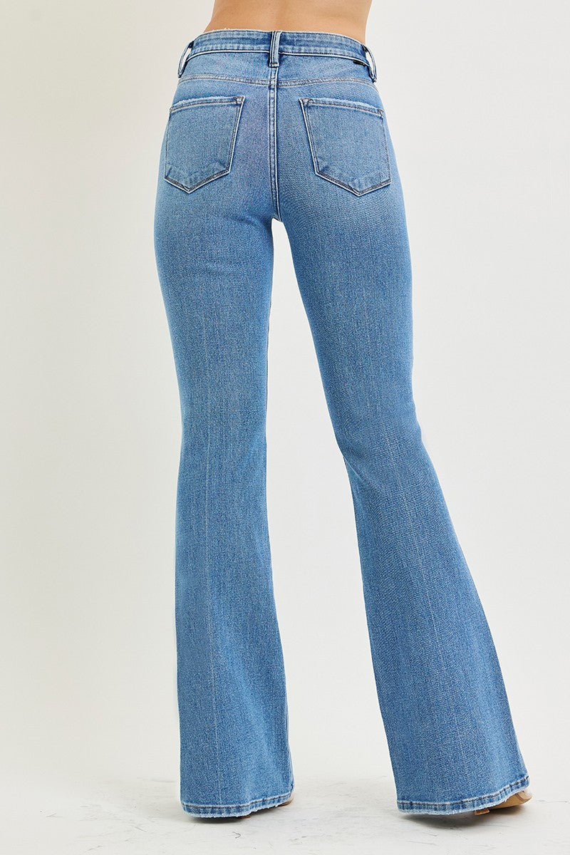 RISEN Baylor High Rise Flare Jeans PREORDER