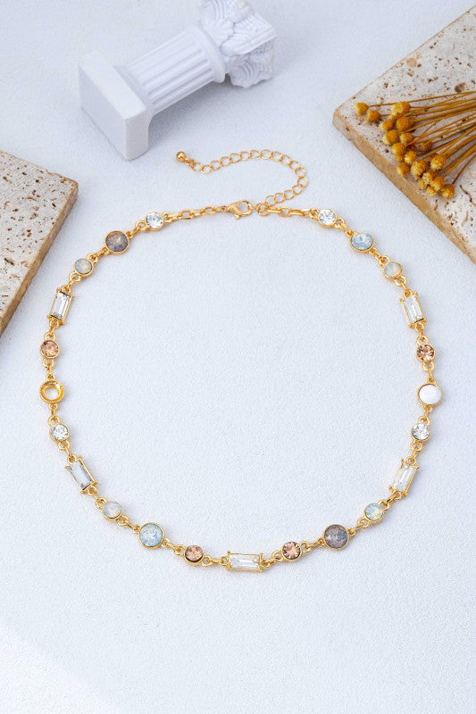 Ace Station Crystal Necklace