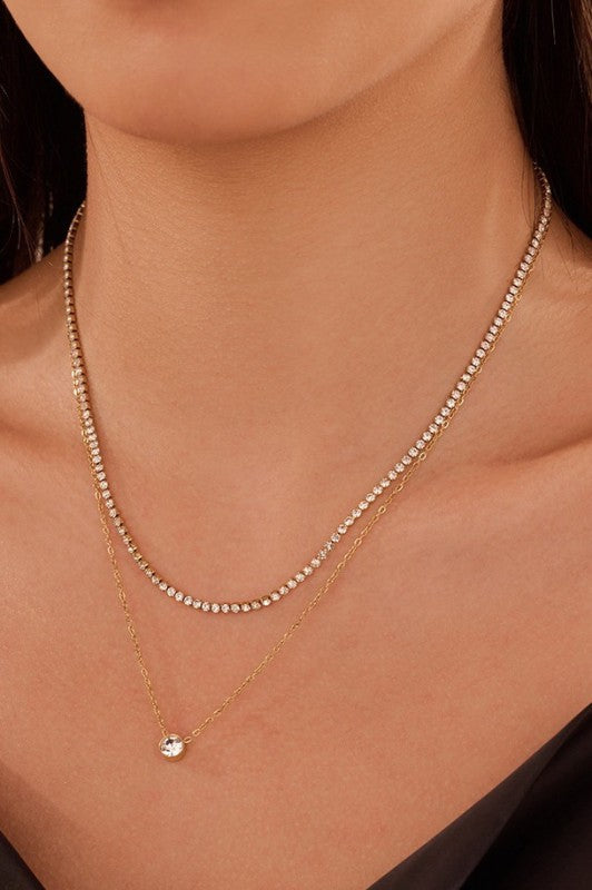 Auburna Layer Necklace
