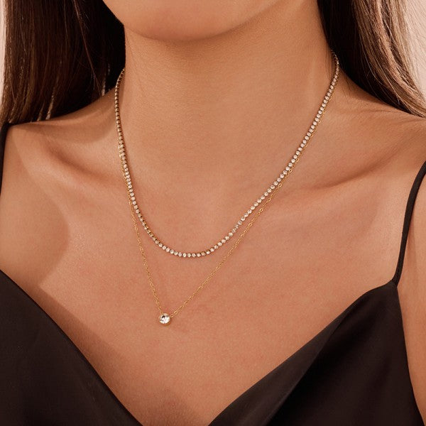 Auburna Layer Necklace
