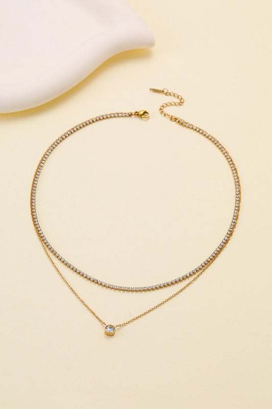Auburna Layer Necklace
