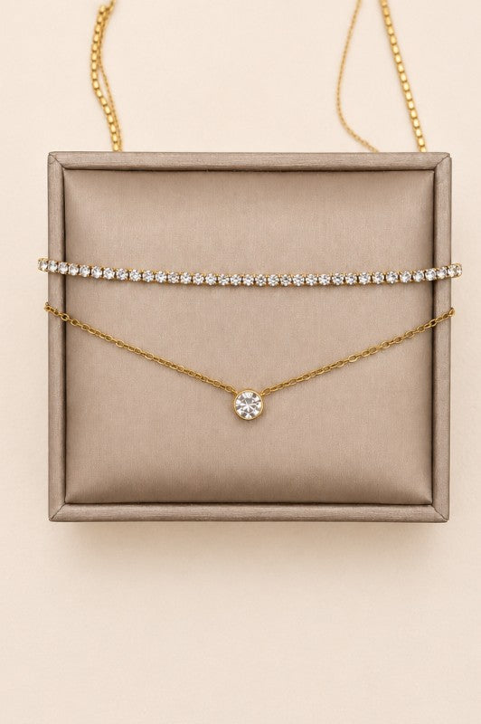 Auburna Layer Necklace