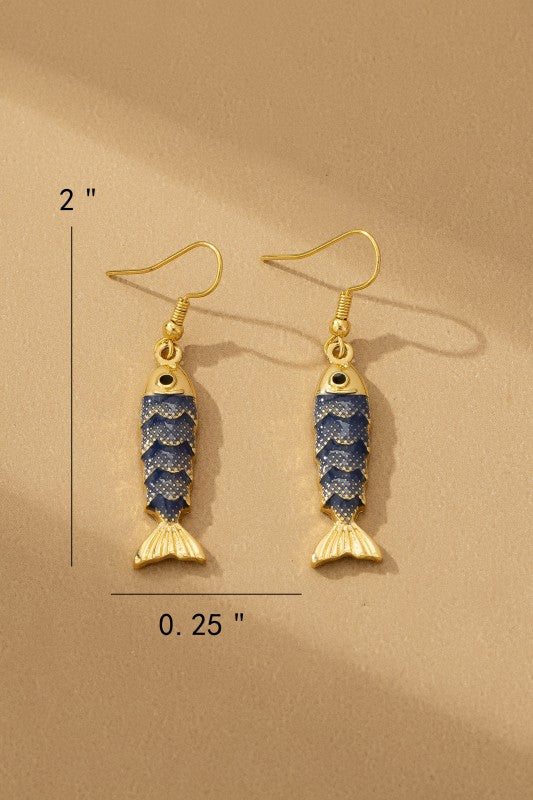 Beely Fish Earrings