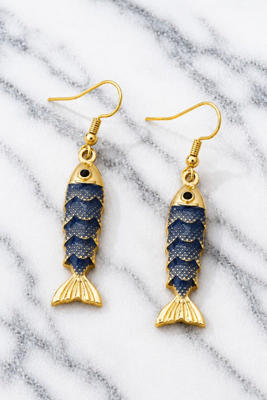 Beely Fish Earrings