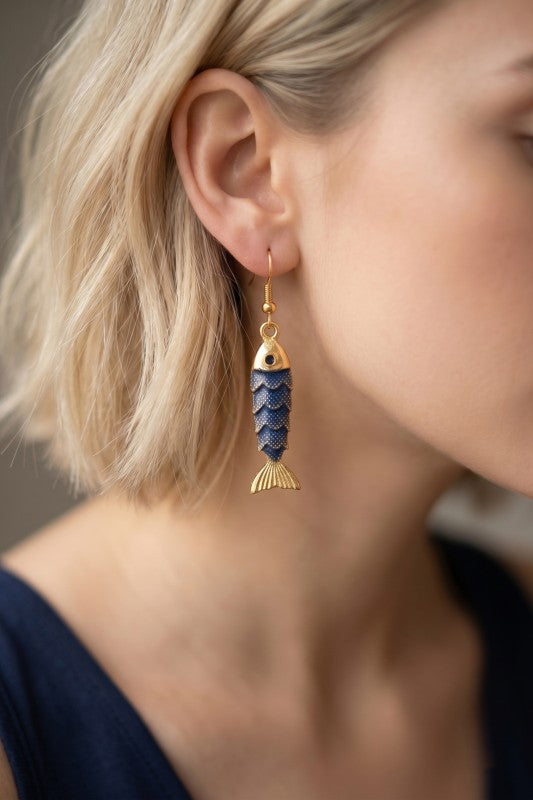Beely Fish Earrings